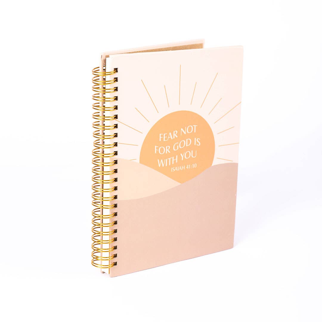 Spiral Bound Journal - Fear Not - 196 Pages