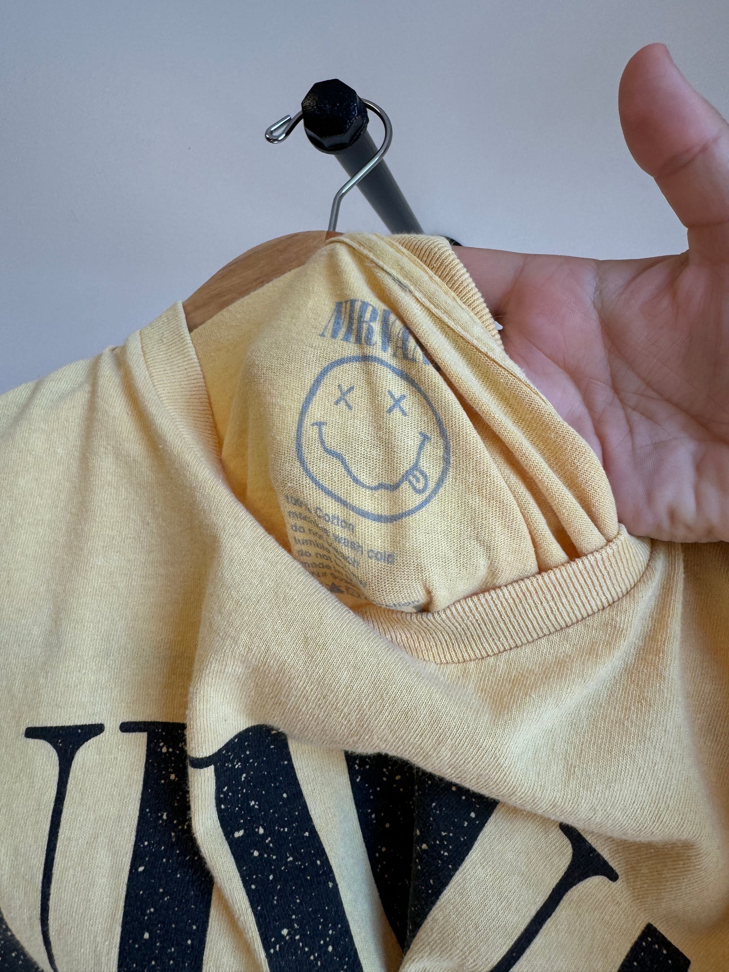 Yellow tee