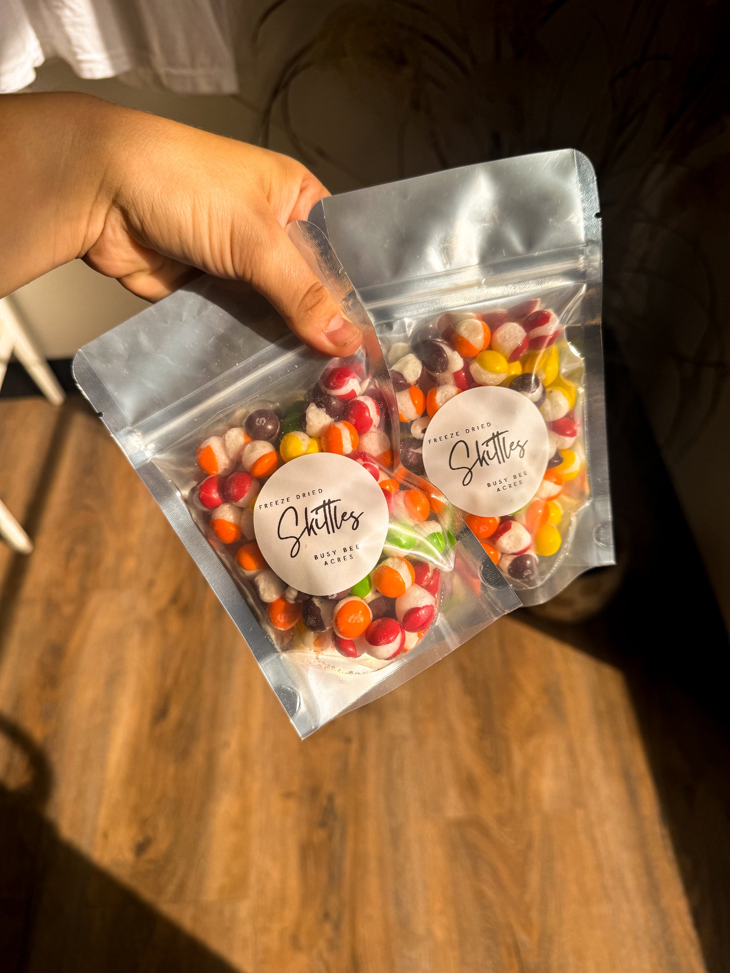 Freeze dried candy