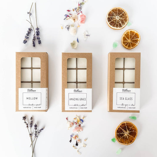 Hand-Poured 100% Soy Wax Melts: Amazing Grace