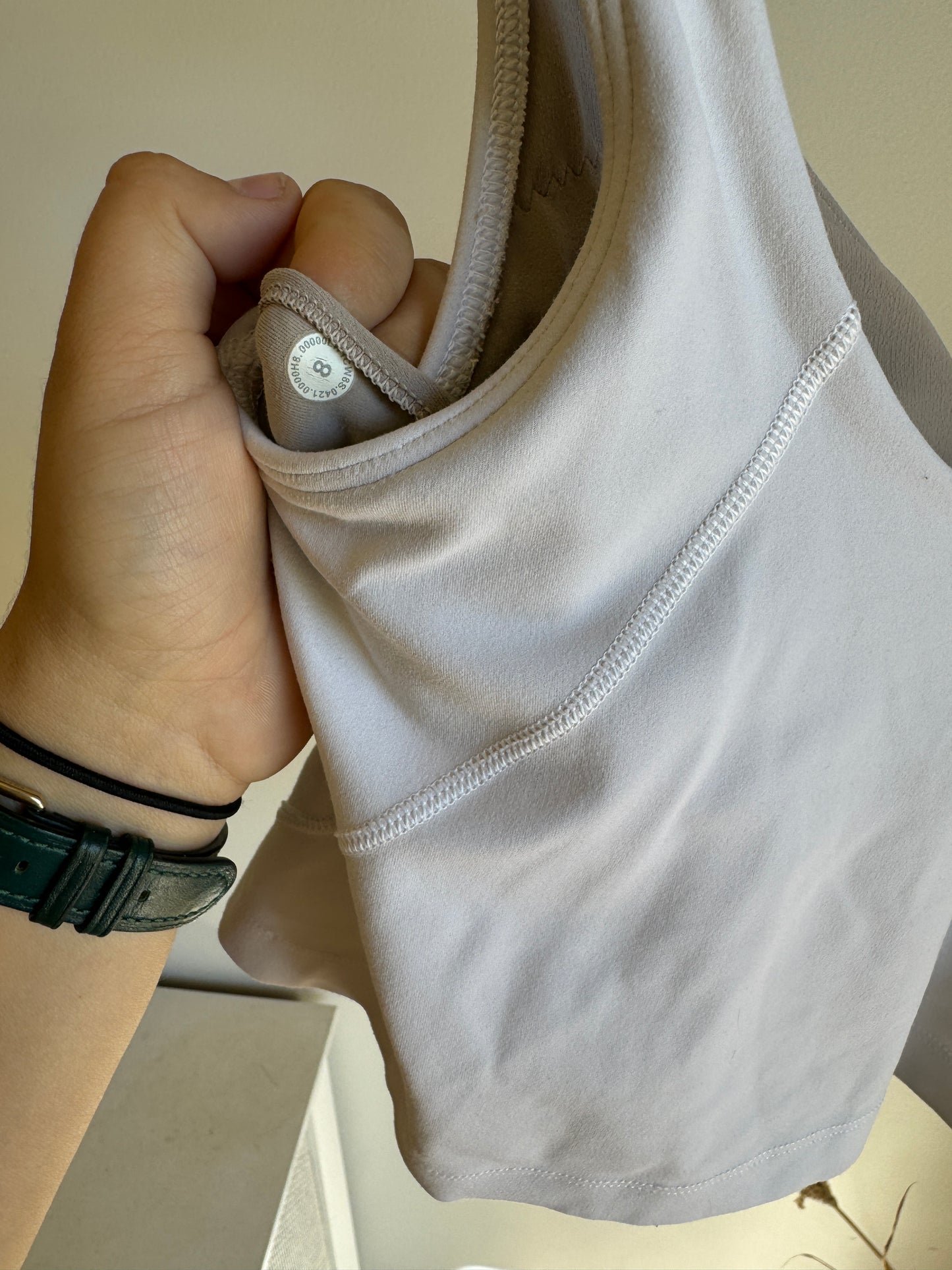 White lulu tank
