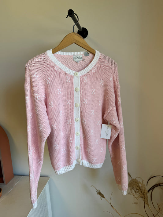 Vintage* pink cardigan