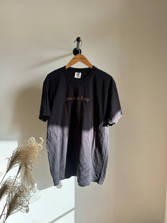 Embroidered 'Jesus Is King' Tee