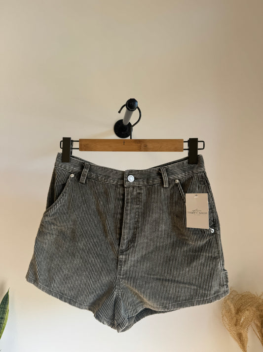 Green Corduroy shorts 