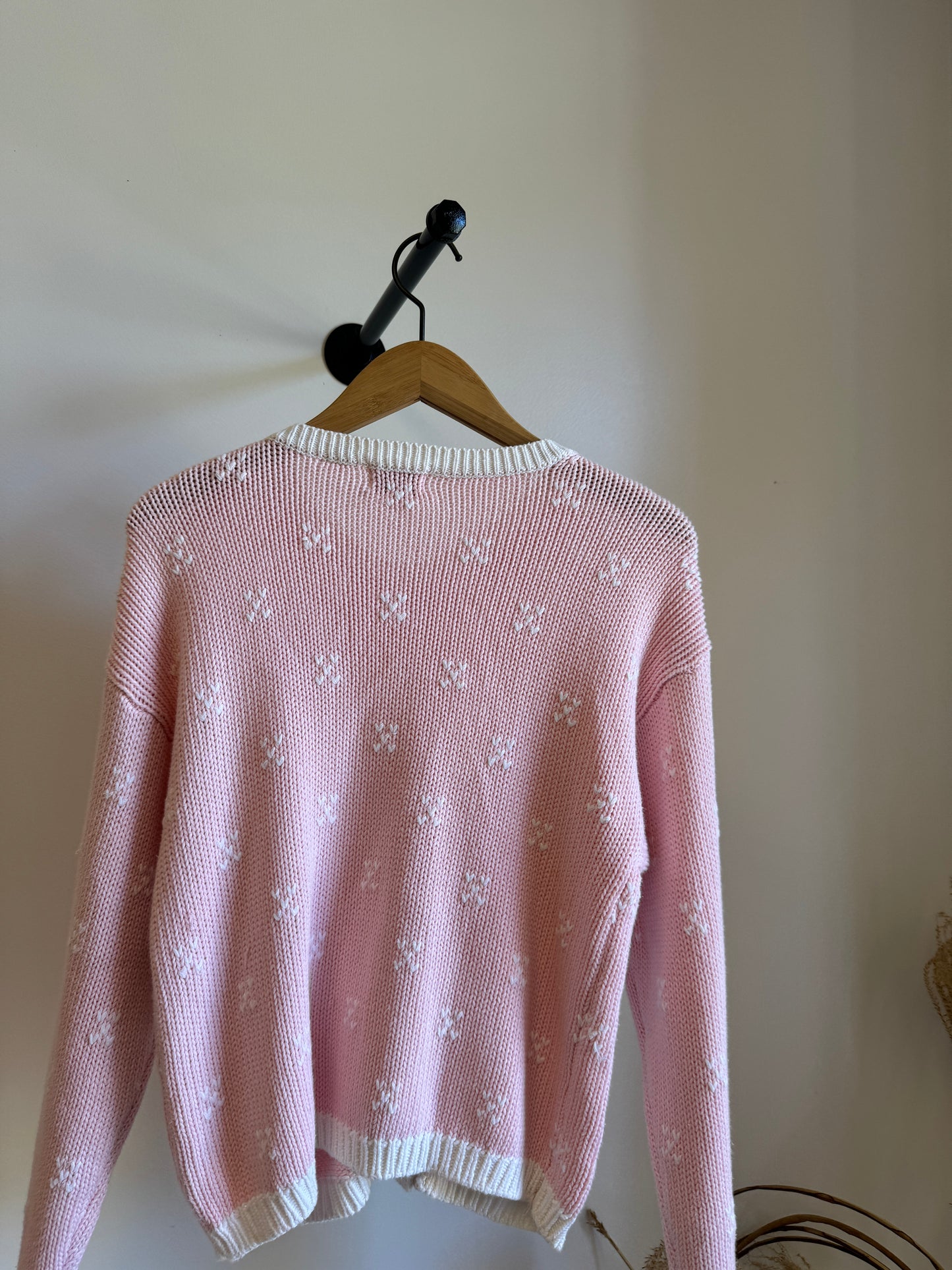 Vintage* pink cardigan