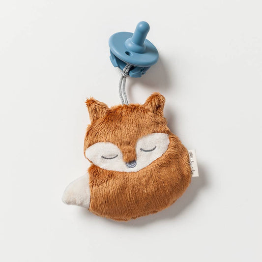Itzy Ritzy Sweetie Pal™ Plush & Pacifier: Fox
