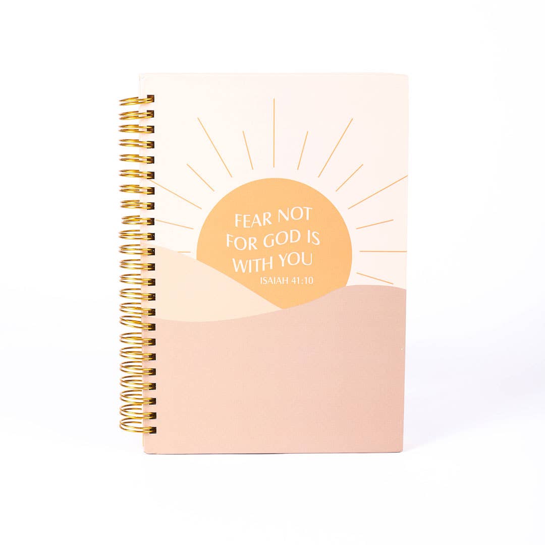 Spiral Bound Journal - Fear Not - 196 Pages