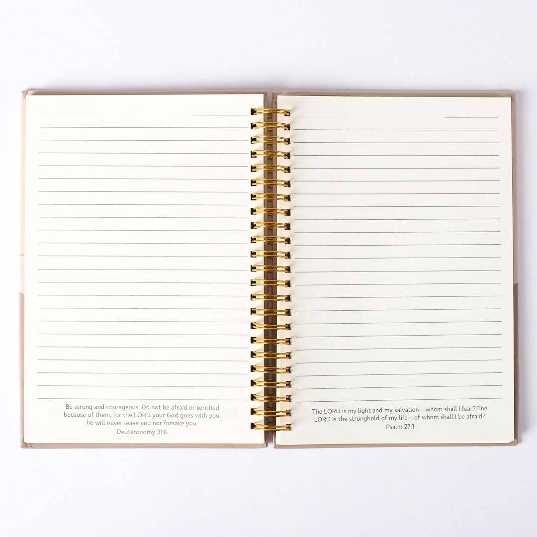 Spiral Bound Journal - Fear Not - 196 Pages