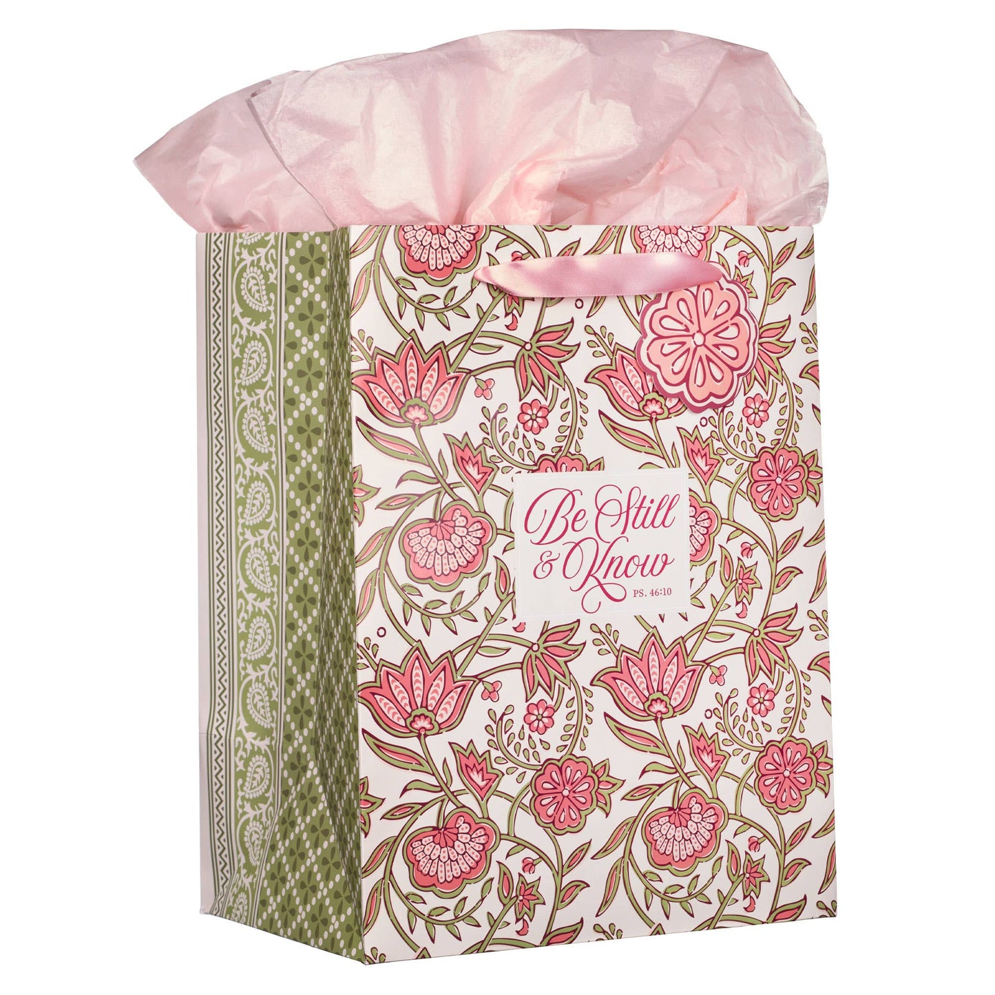 Gift Bag LG Portrait Be Still Ps. 46:10