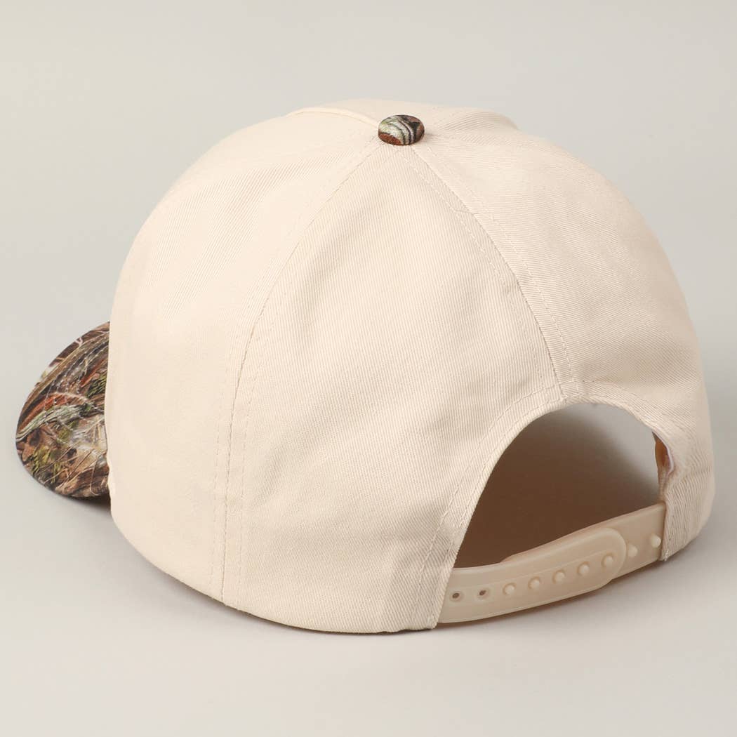 Howdy Darlin' Embroidery Patch Realtree Cap: CAMO