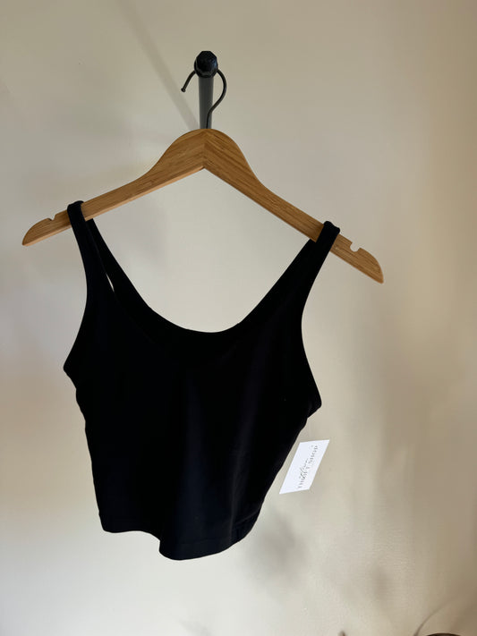Black Lulu align tank
