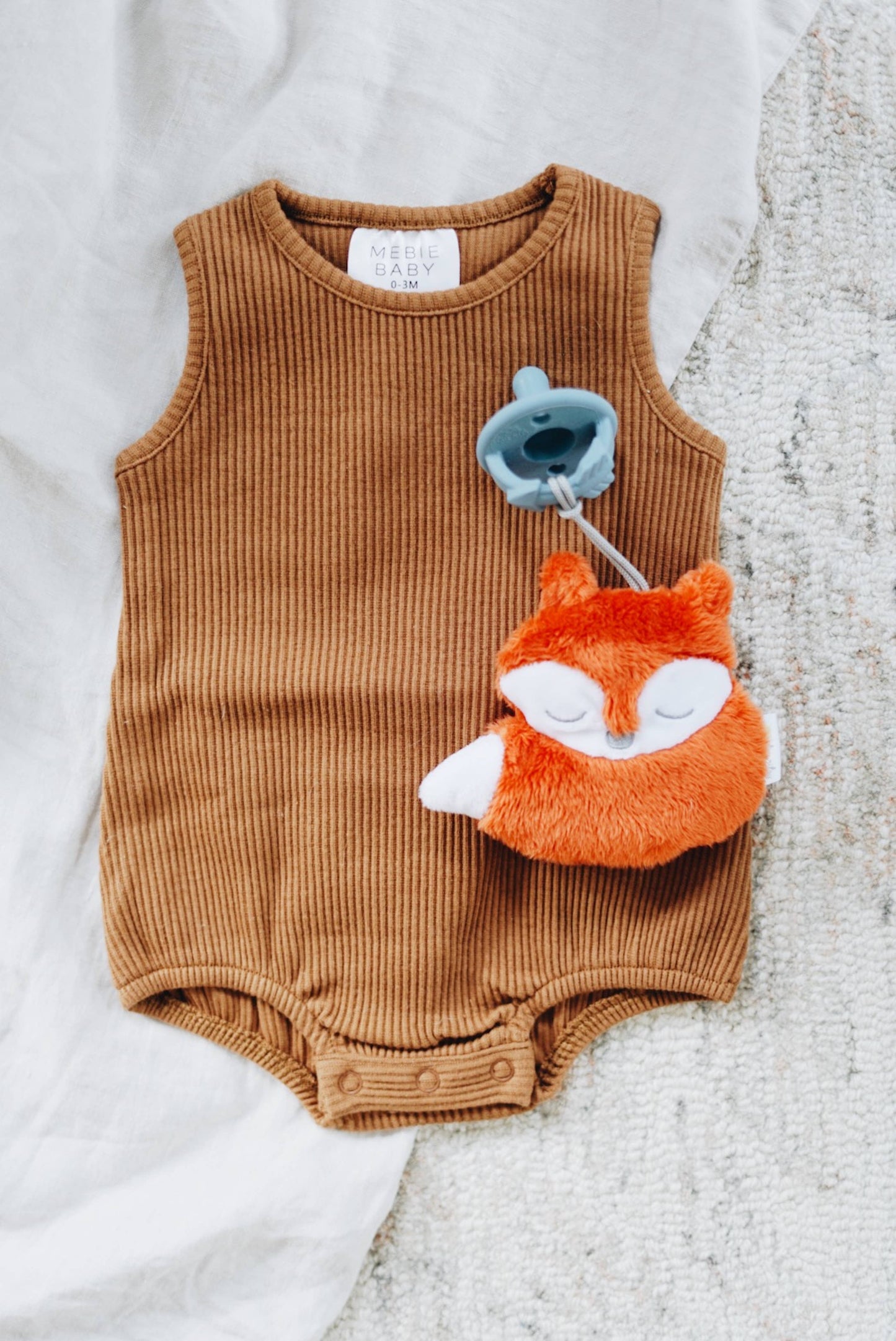 Itzy Ritzy Sweetie Pal™ Plush & Pacifier: Fox