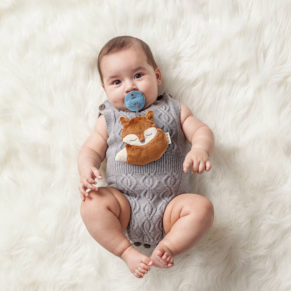 Itzy Ritzy Sweetie Pal™ Plush & Pacifier: Fox