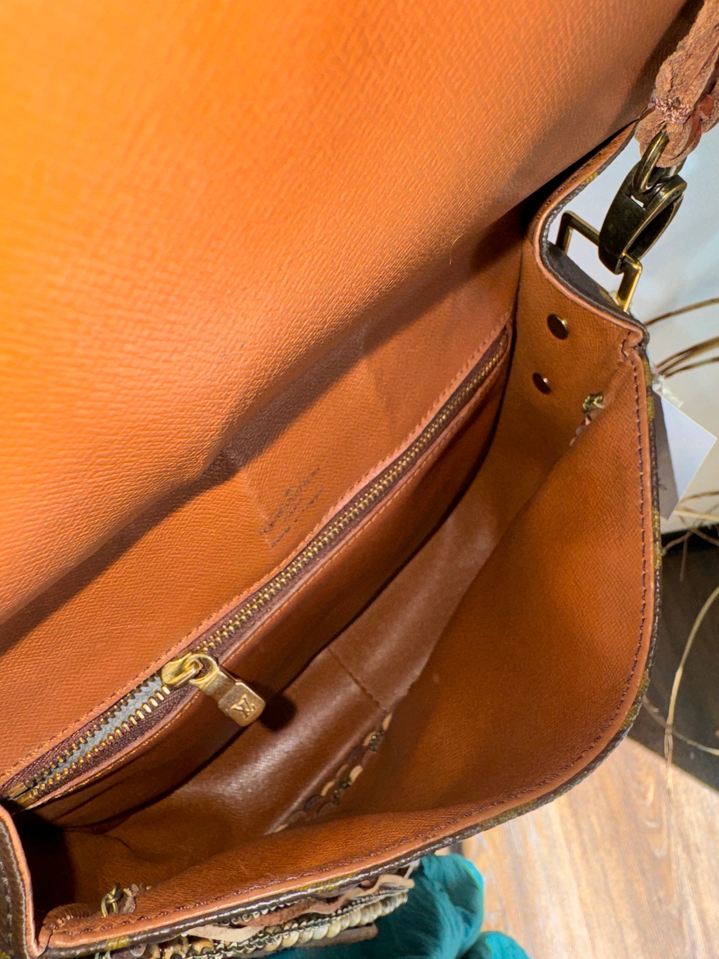 Luxury brand* vintage boho LV bag