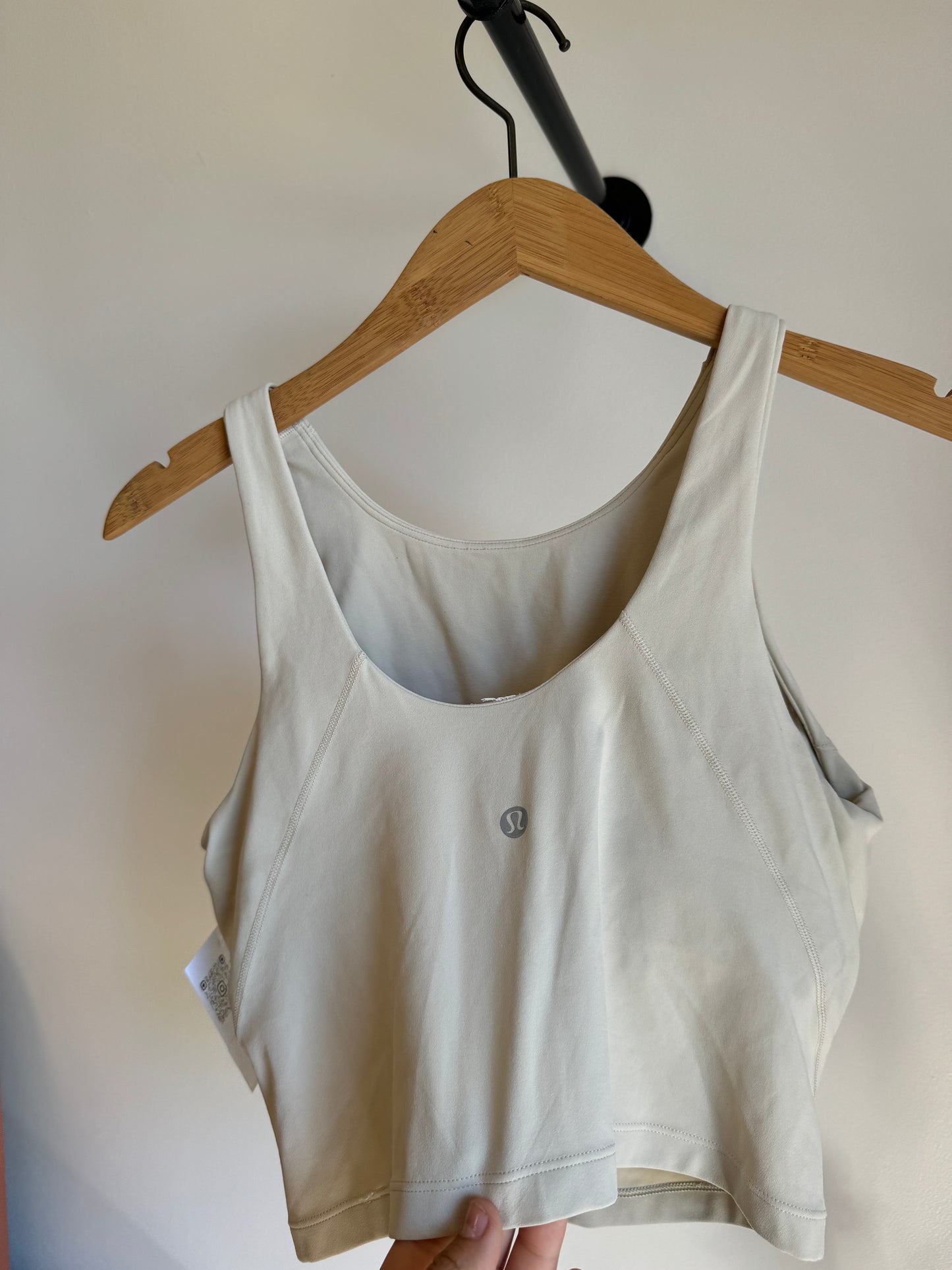 Lulu cream align tank
