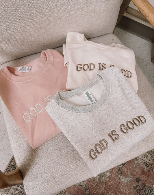 God is good crewneck