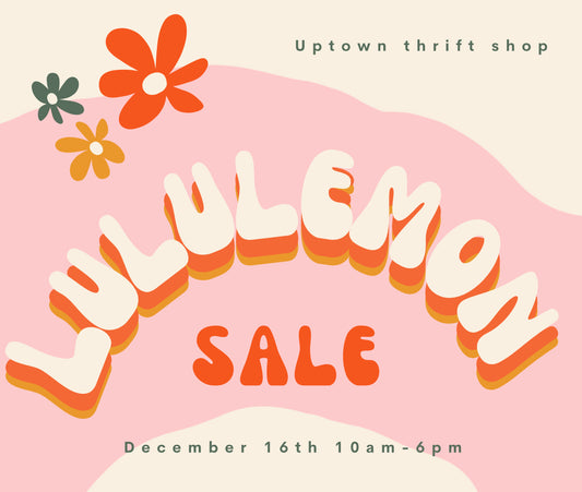 Lululemon shop & swap ticket